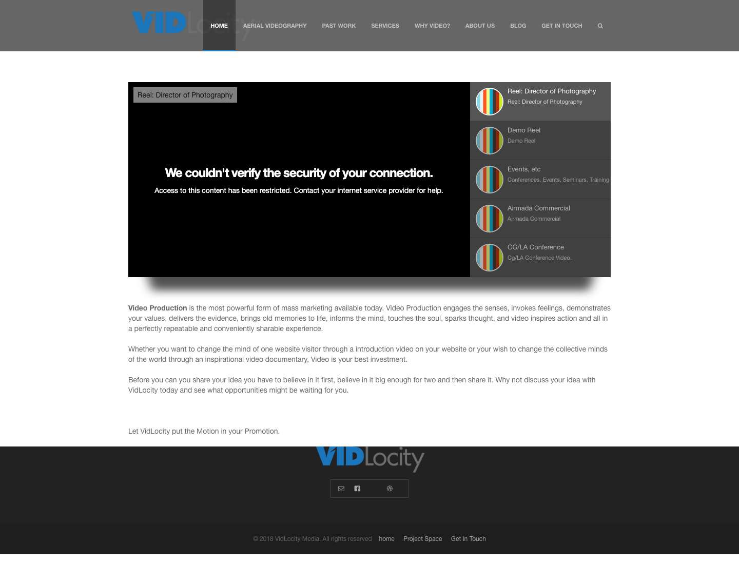 VidLocity Media - Full Screenshot