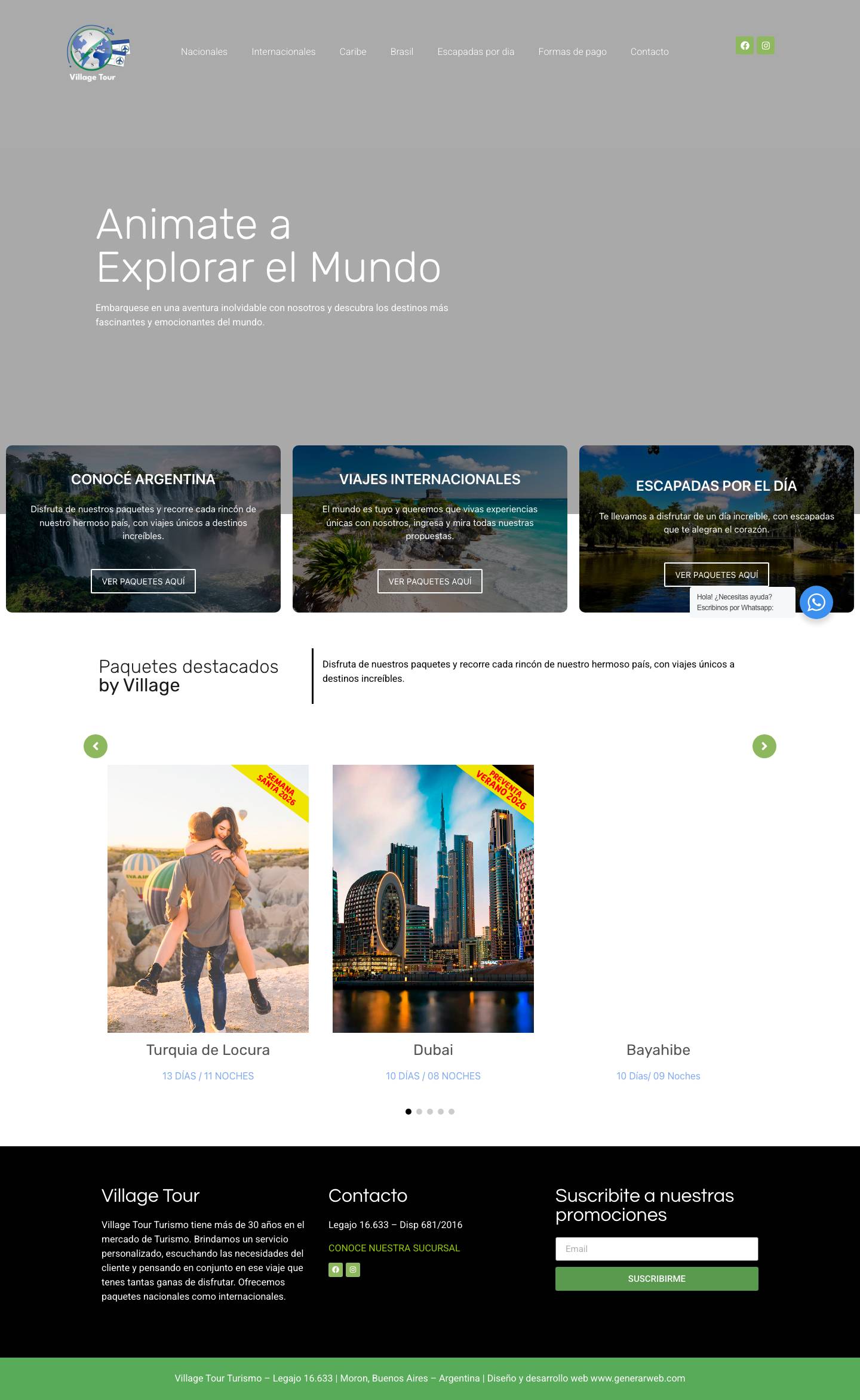Home - Village Tour - Full Screenshot