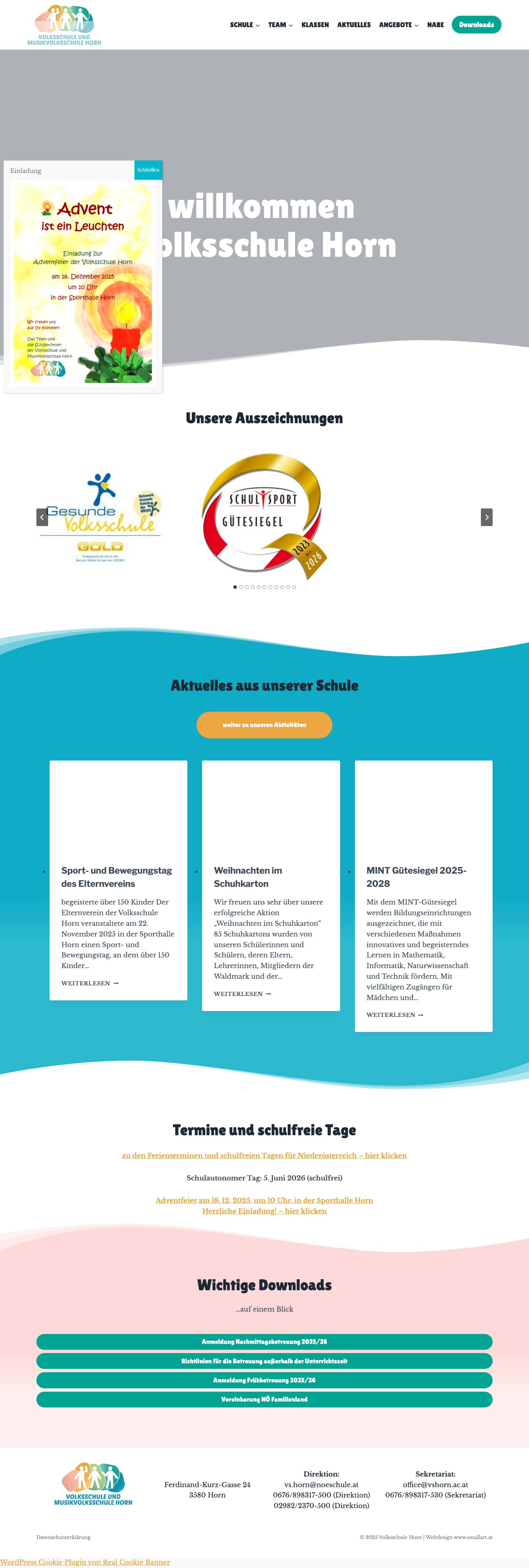 Volksschule und Musikvolksschule HornErweiternErweiternErweiternMenü ein-/ausklappenFortfahrenFortfahrenFortfahrenNach oben scrollenNach oben scrollenErweiternErweiternErweitern - Full Screenshot