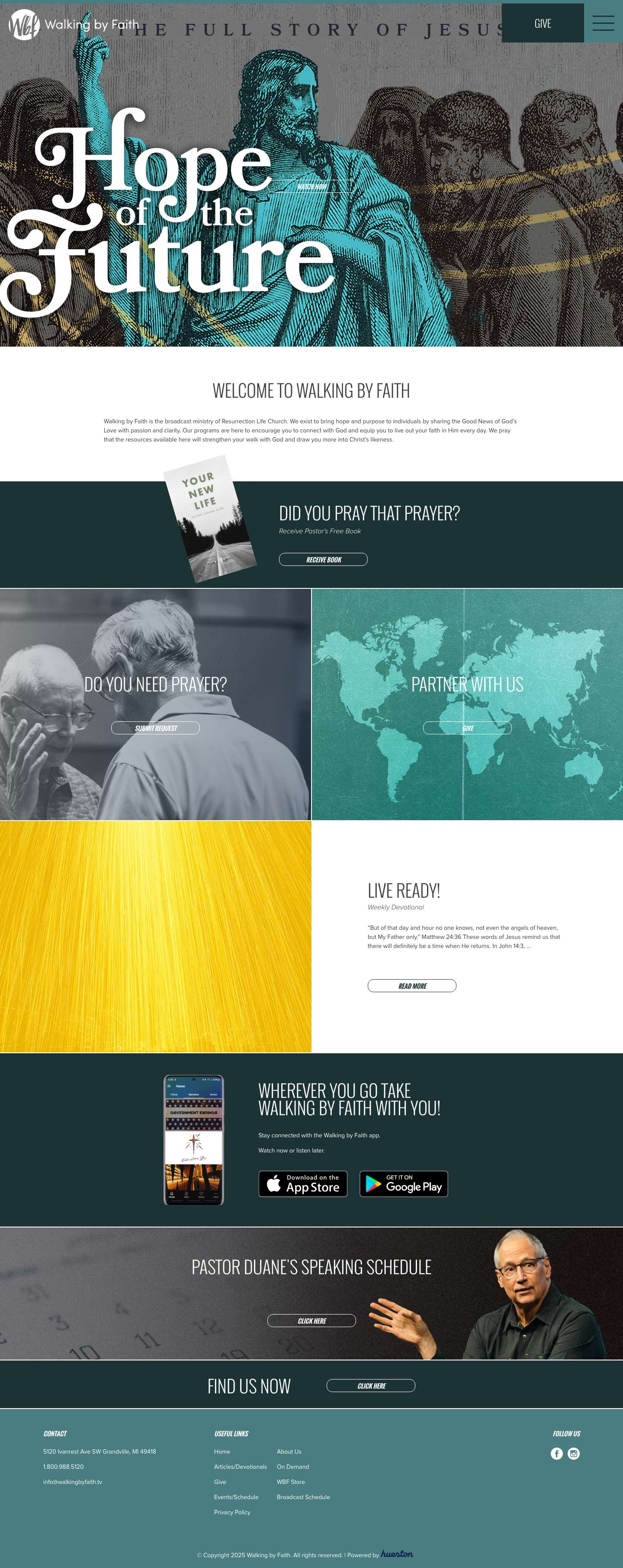 Walking By Faith - Full Screenshot