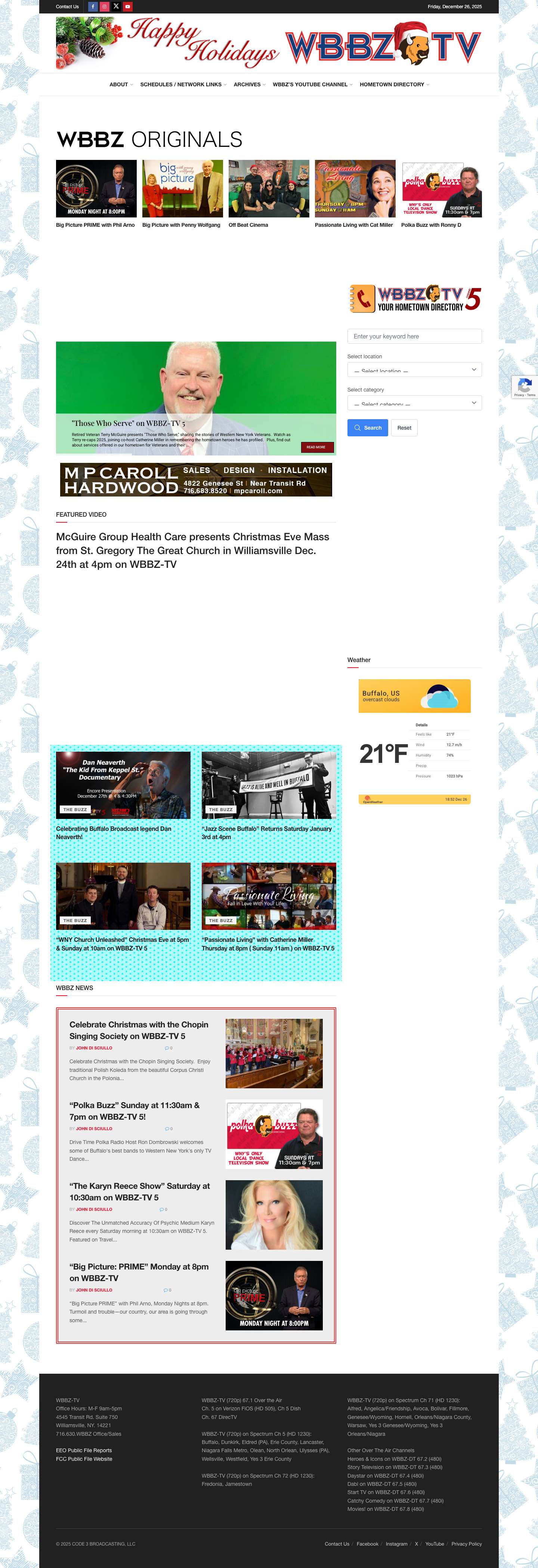 - WBBZ-TV - Full Screenshot