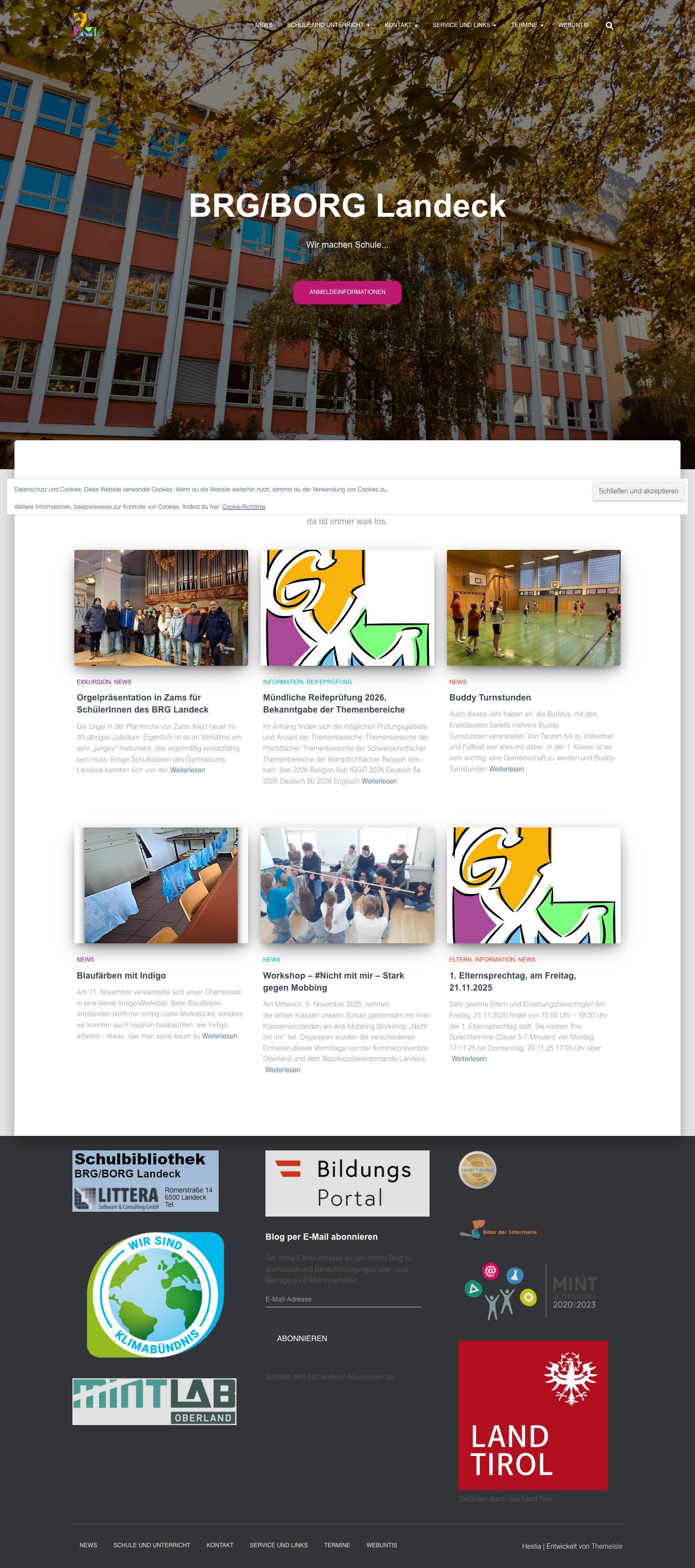 BRG/BORG Landeck – BRG/BORG Landeck - Full Screenshot