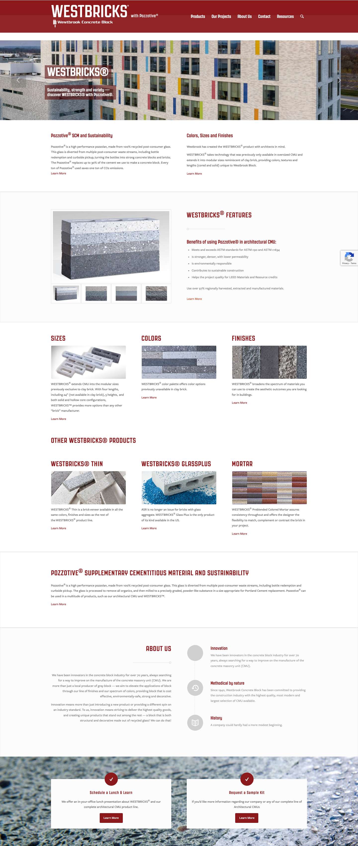 WestBricks.com - Full Screenshot