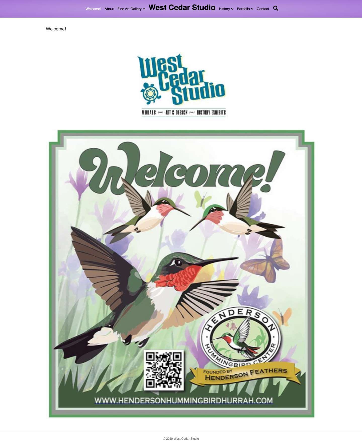 West Cedar Studio - Full Screenshot