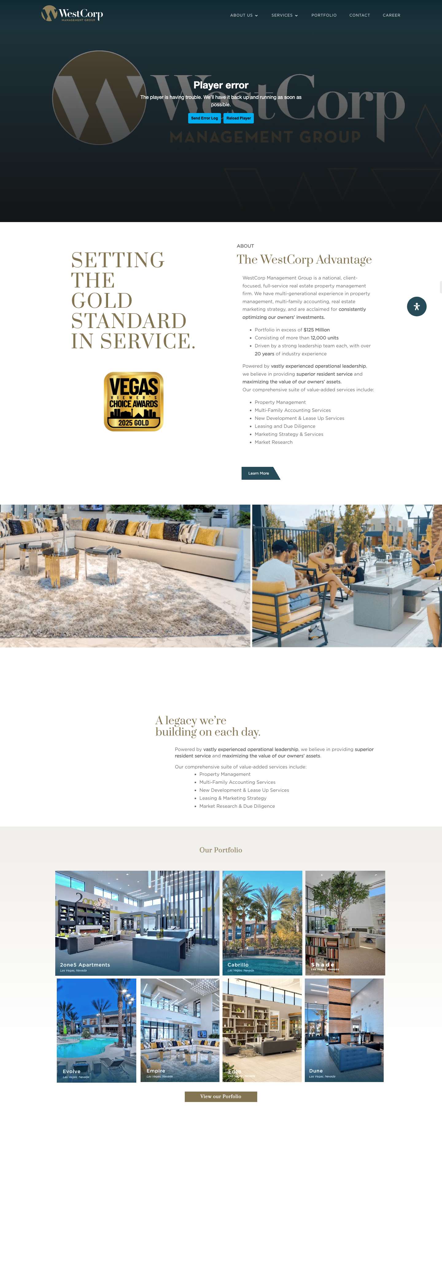 WestCorp Management Group - WestCorp - Full Screenshot