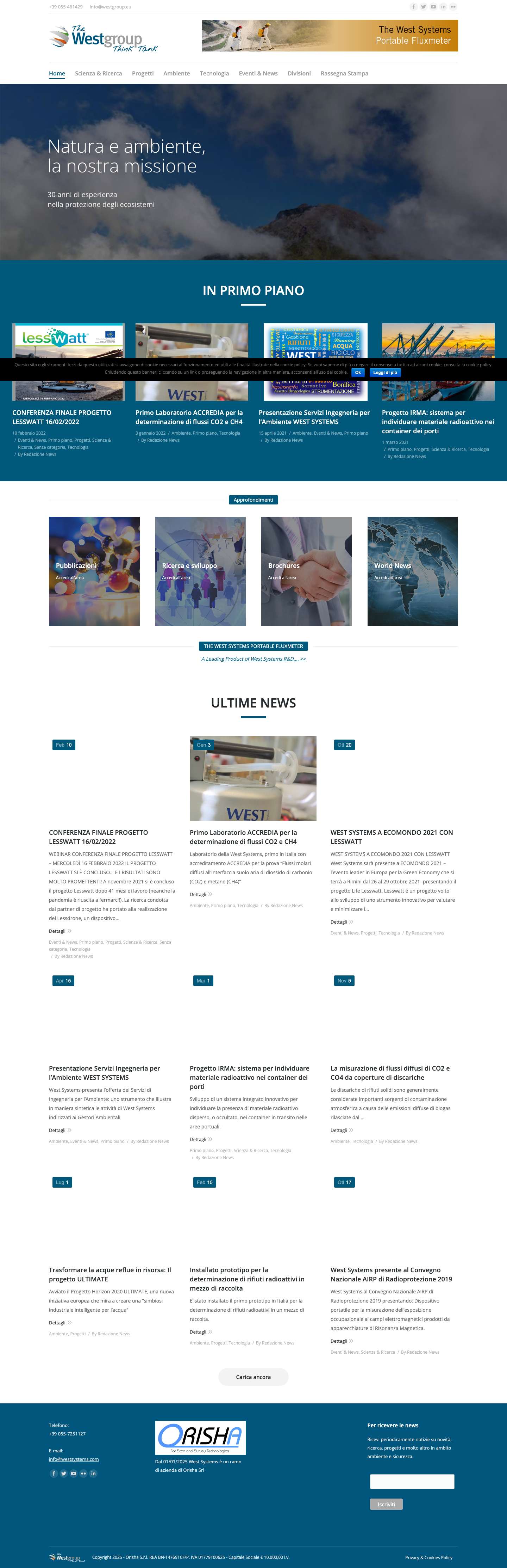 The Westgroup Think Tank - Full Screenshot