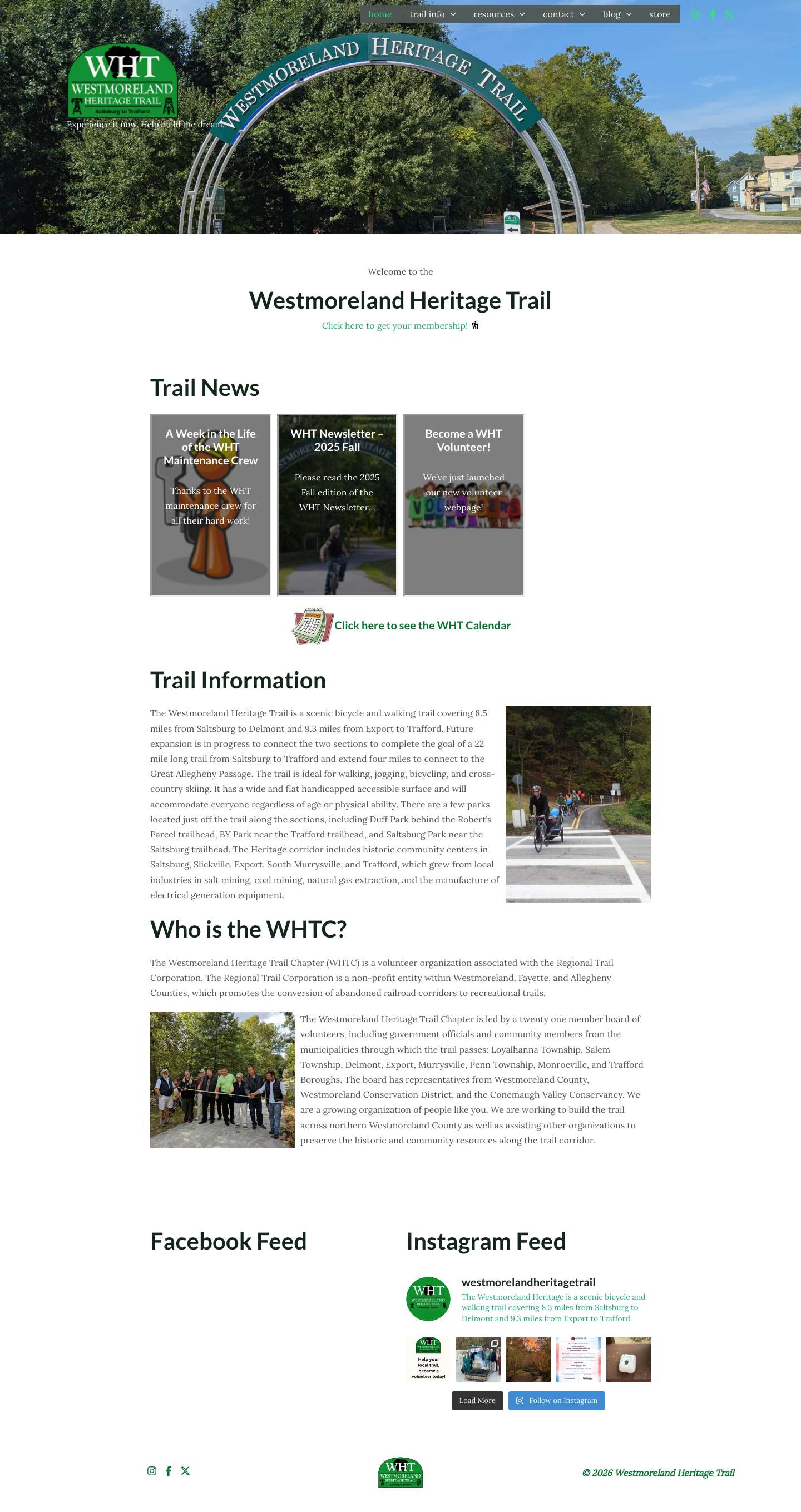 WHT – Experience it now. Help build the dream. - Full Screenshot