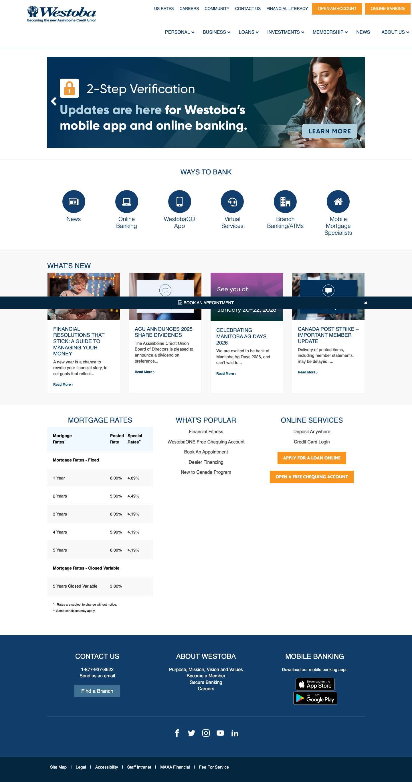 Home - Westoba - Full Screenshot