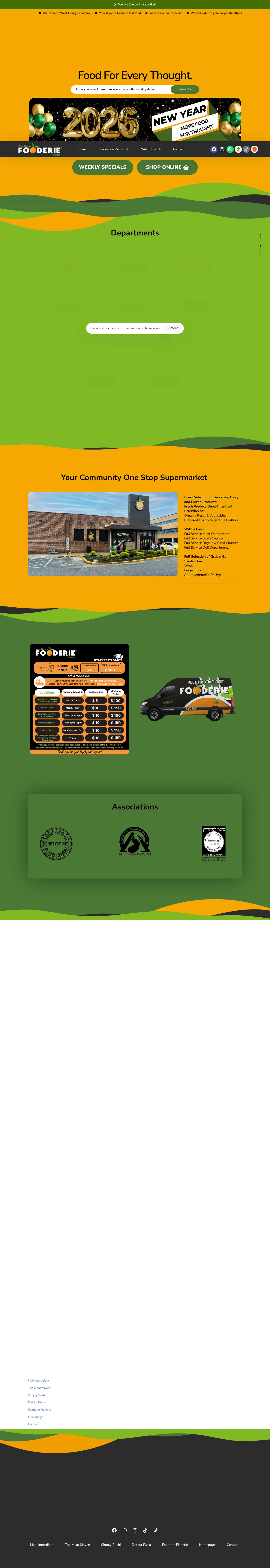 West Orange Fooderie – West Orange NJ - Full Screenshot