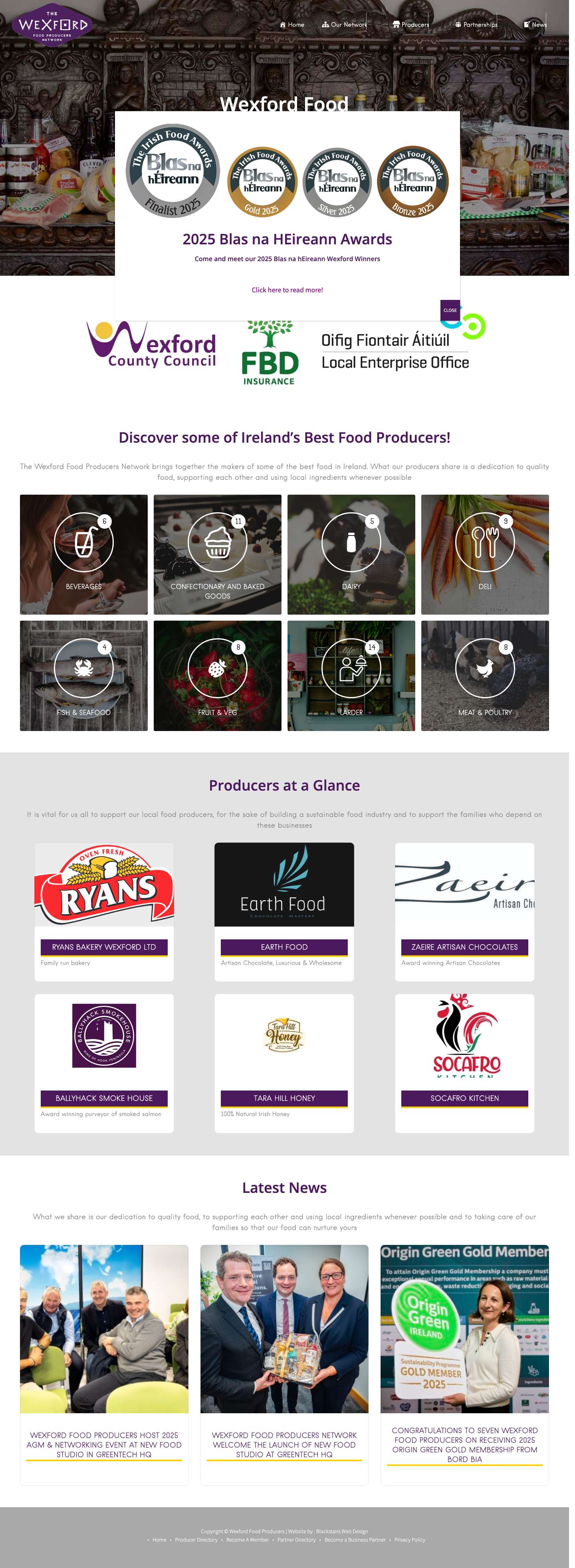 The Wexford Food Producers Network - Full Screenshot