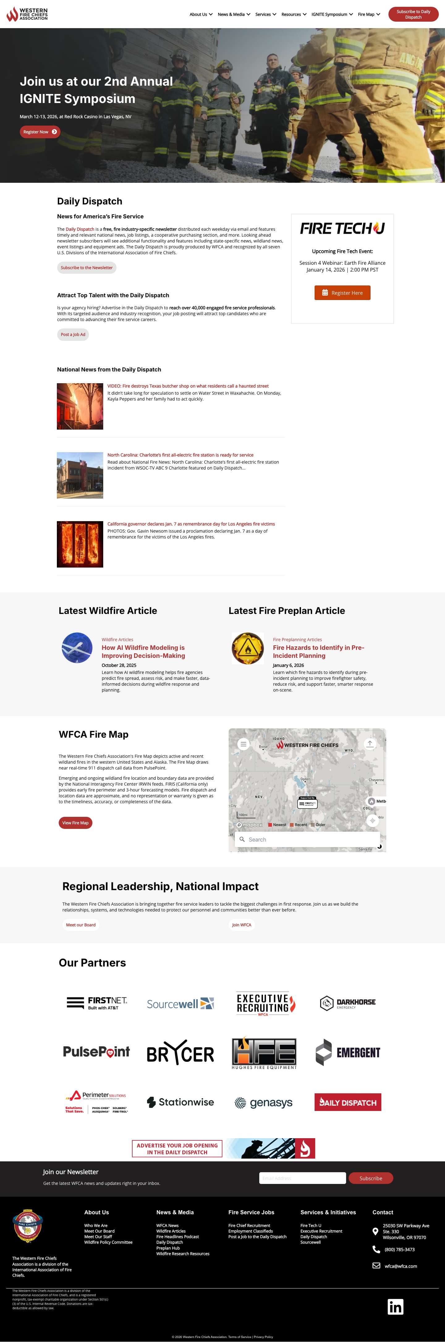 WFCA: Trusted Fire Information, Fire Map, and Resources - Full Screenshot