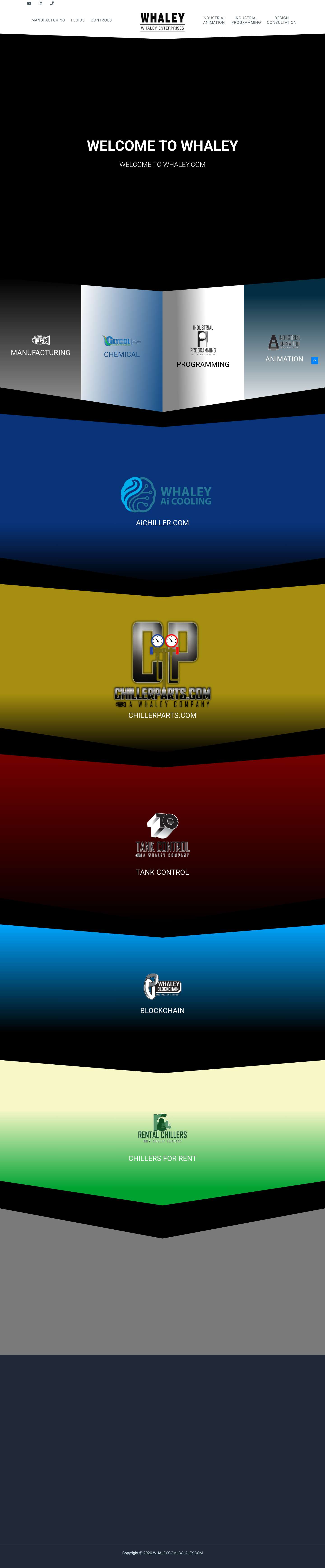 Whaley.com - WHALEY.COM - Full Screenshot