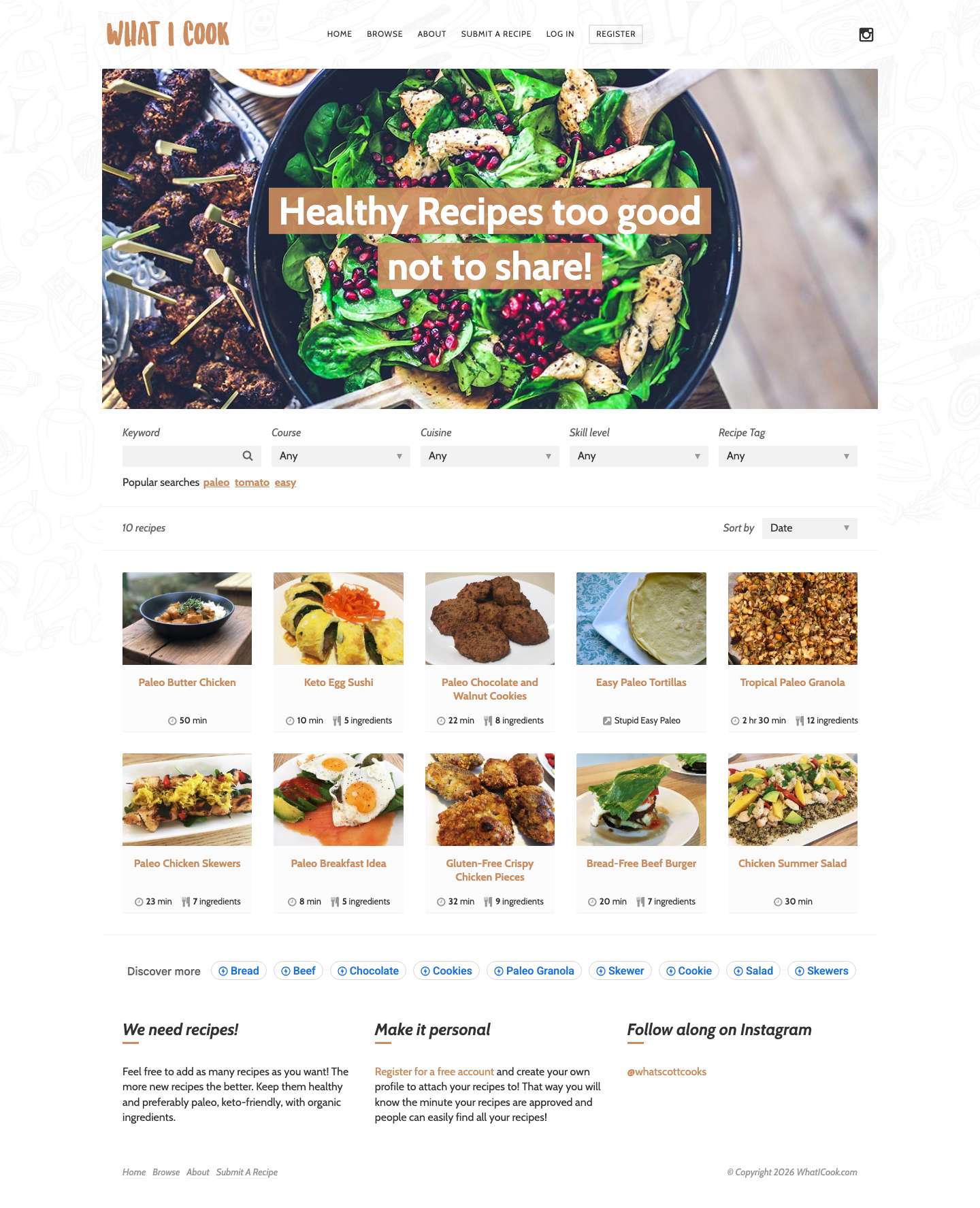 What I Cook | Recipies too good to not share! - Full Screenshot