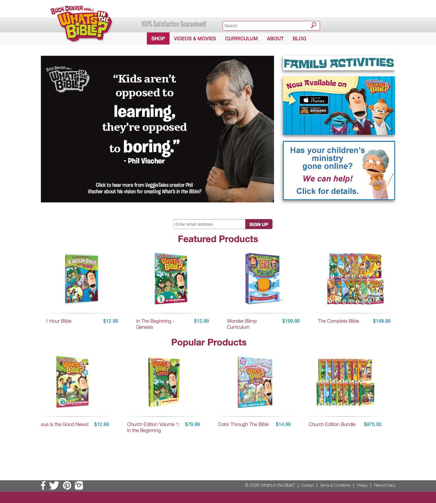 Bible Made Easy for Kids | Christian Videos | Whats in the Bible - Full Screenshot