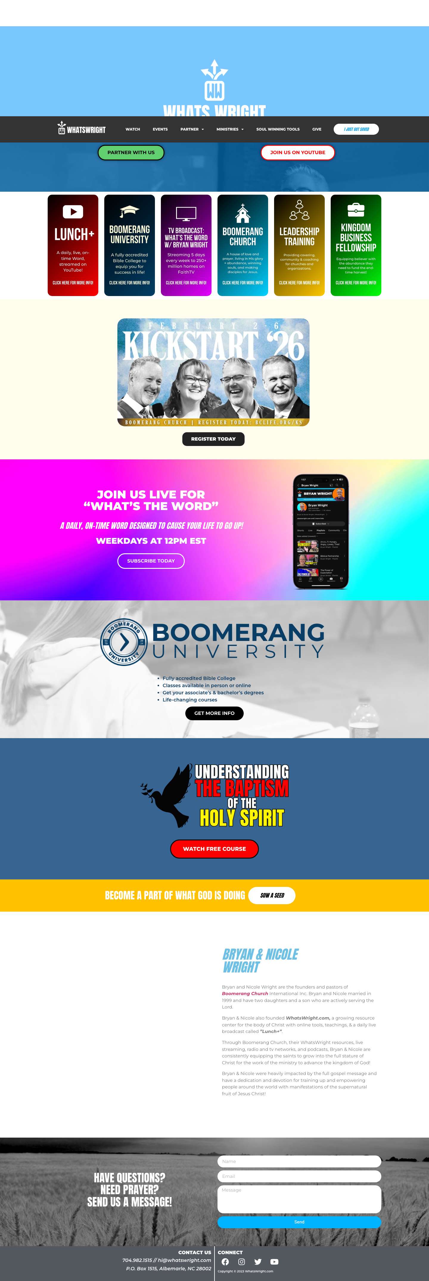 Home - WhatsWright.com - Full Screenshot