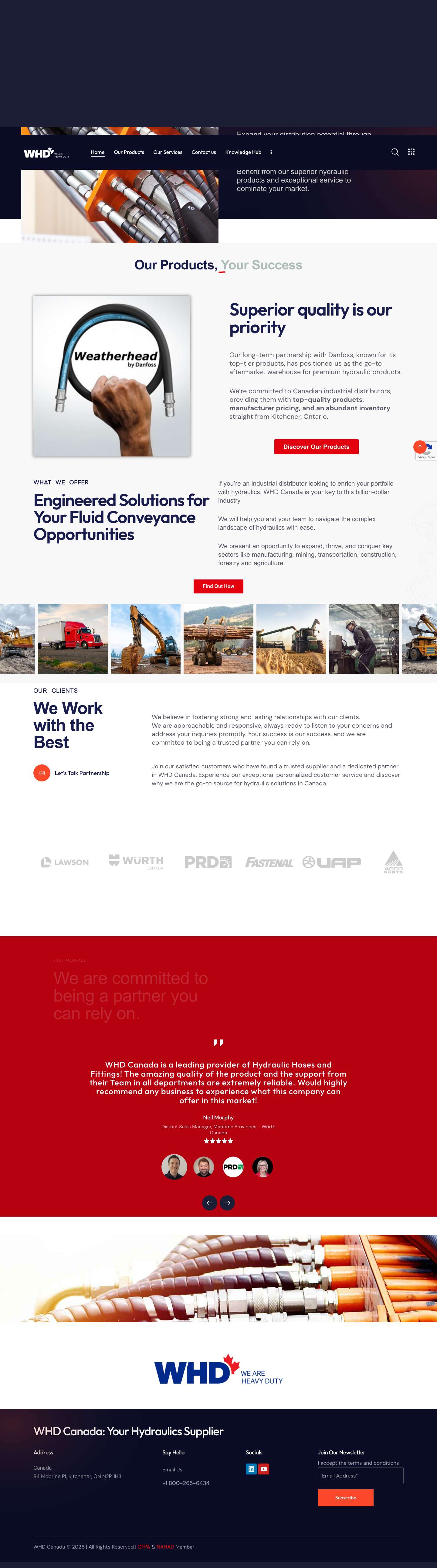 Main - WHD Canada - Full Screenshot