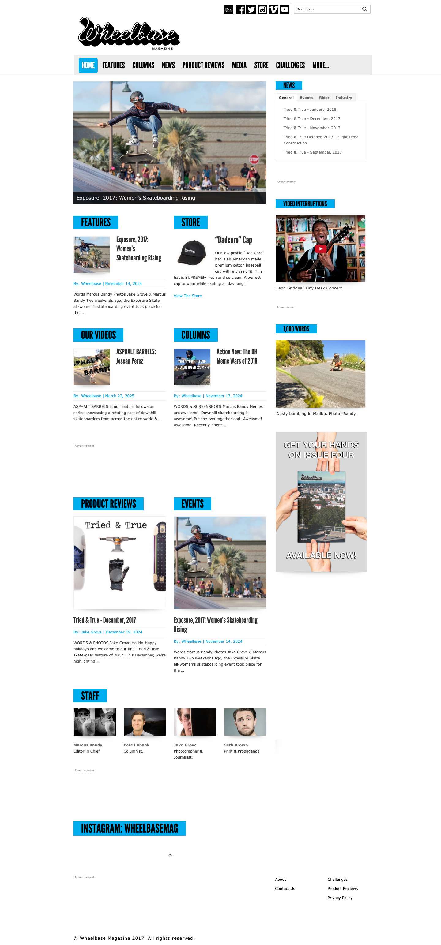 Wheelbase Magazine - Full Screenshot