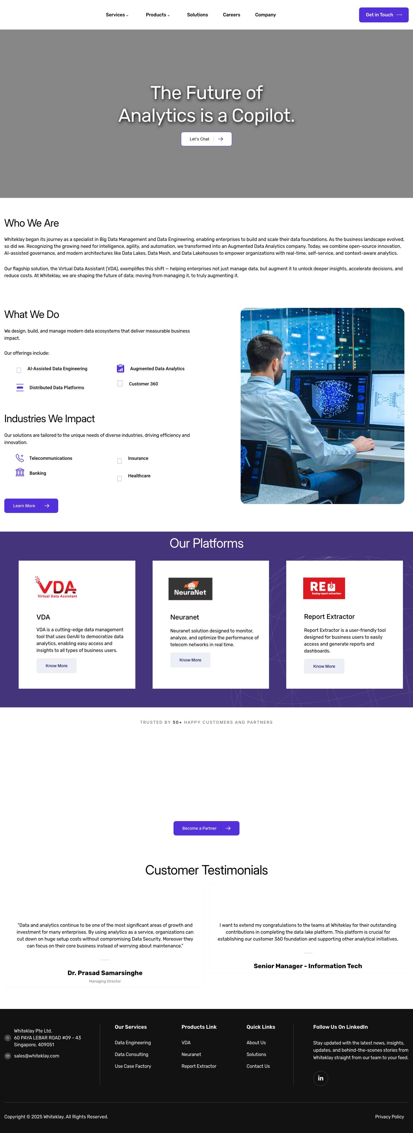 HomeMain - Whiteklay - Full Screenshot