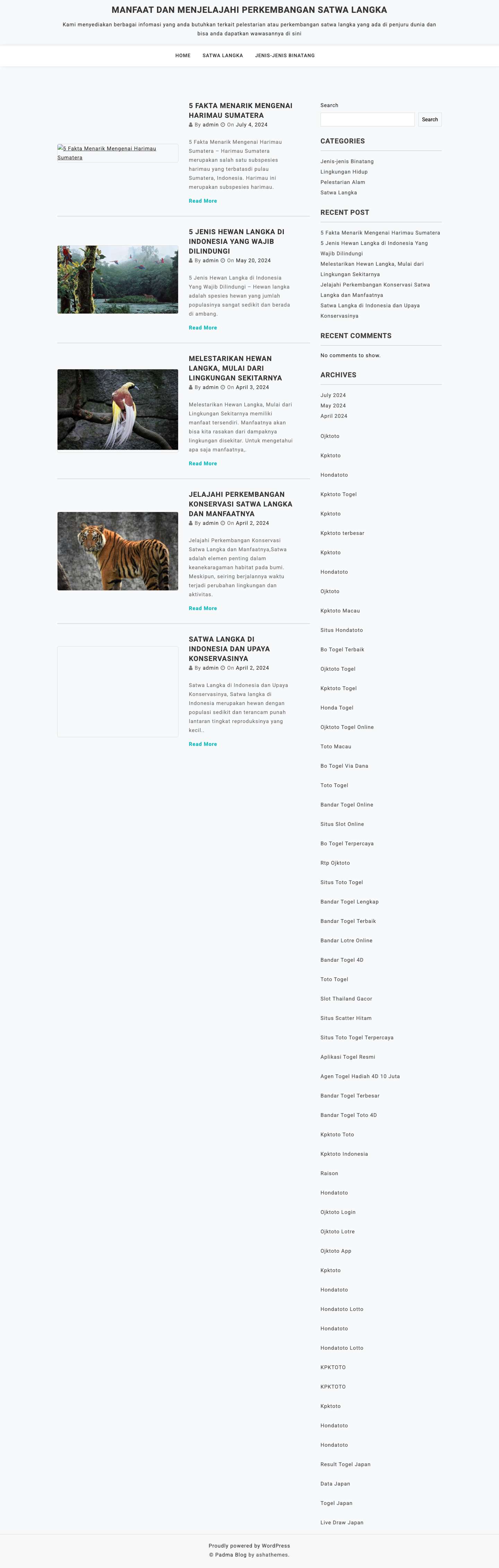 Manfaat dan Menjelajahi Perkembangan Satwa Langka - Kami menyediakan berbagai infomasi yang anda butuhkan terkait pelestarian atau perkembangan satwa langka yang ada di penjuru dunia dan bisa anda dapatkan wawasannya di sini - Full Screenshot