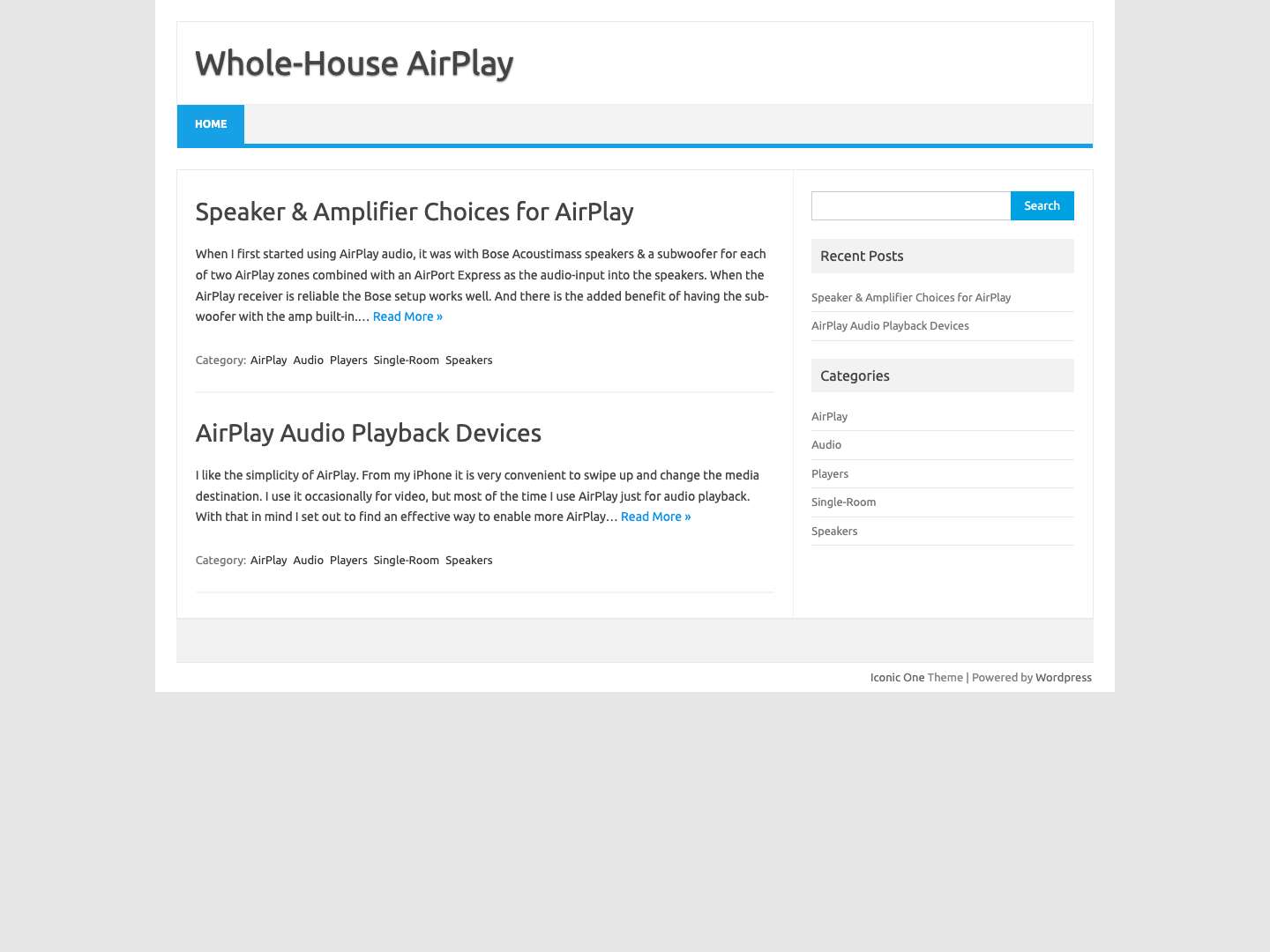 Whole-House AirPlay - - Full Screenshot