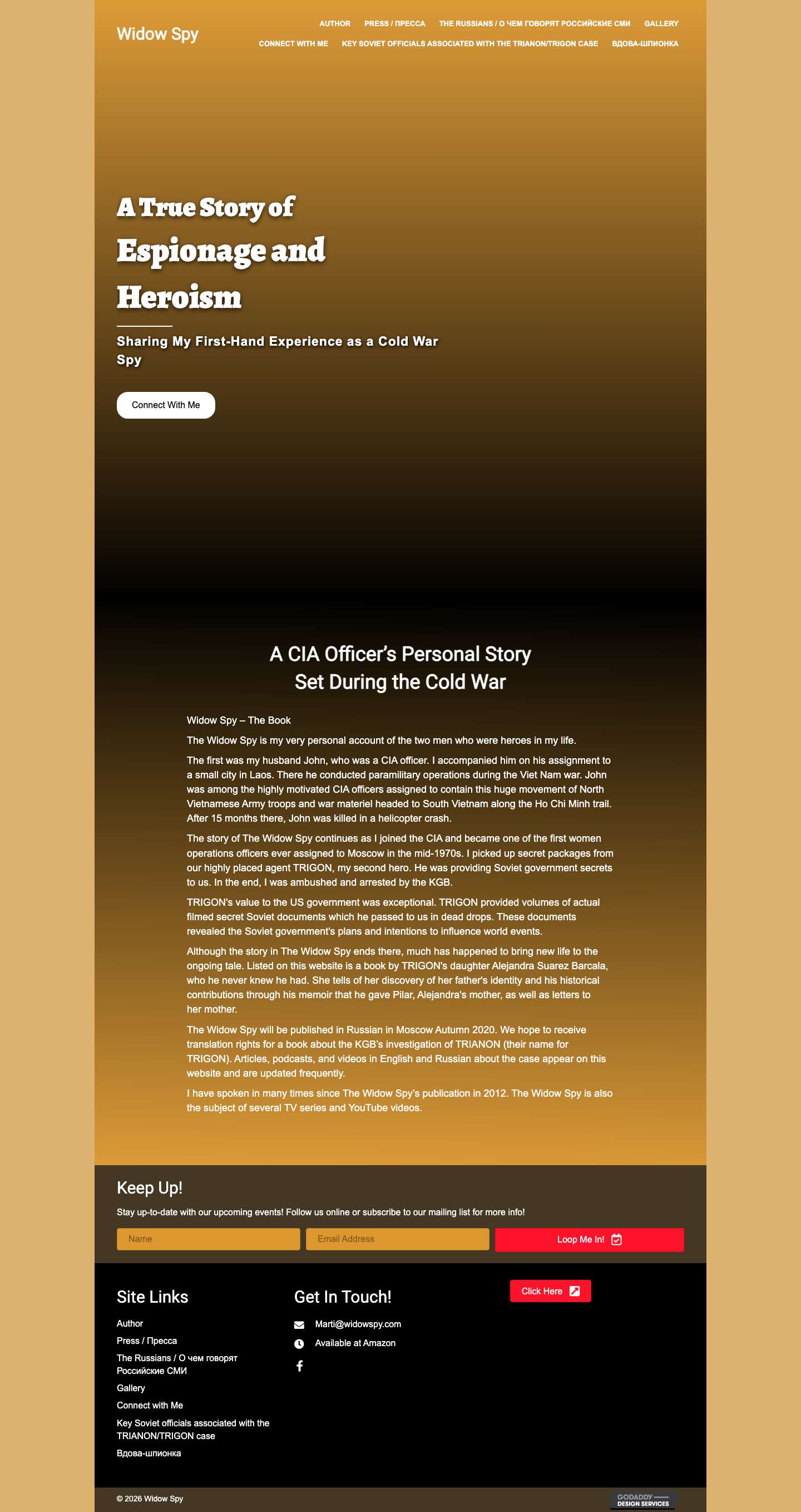 Story of an American CIA Officer in Moscow | Widow Spy - Full Screenshot