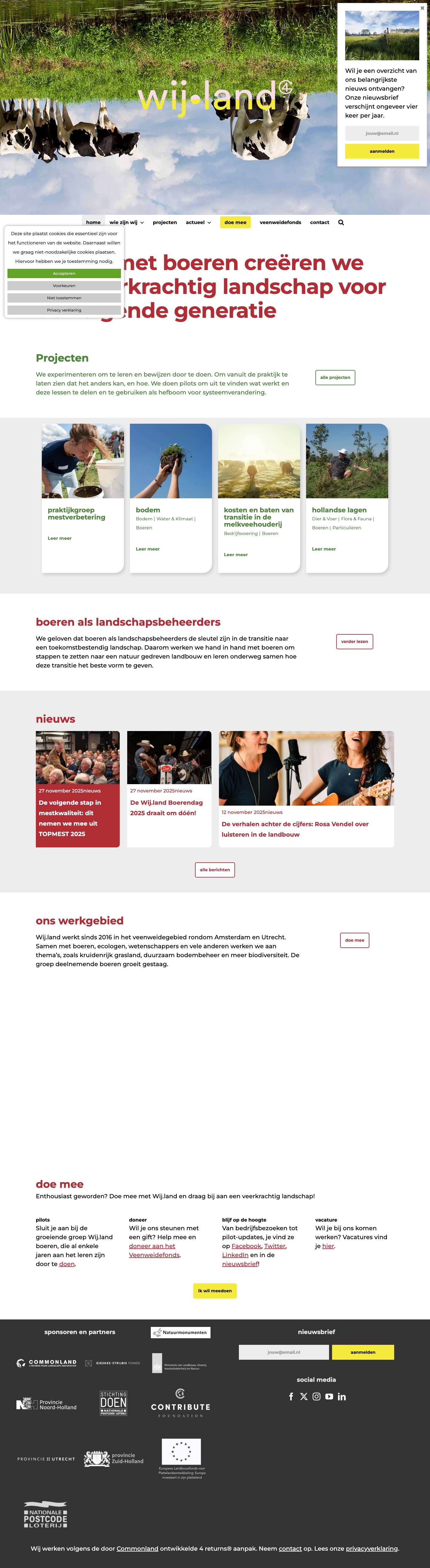 Home - Wij.land - Full Screenshot