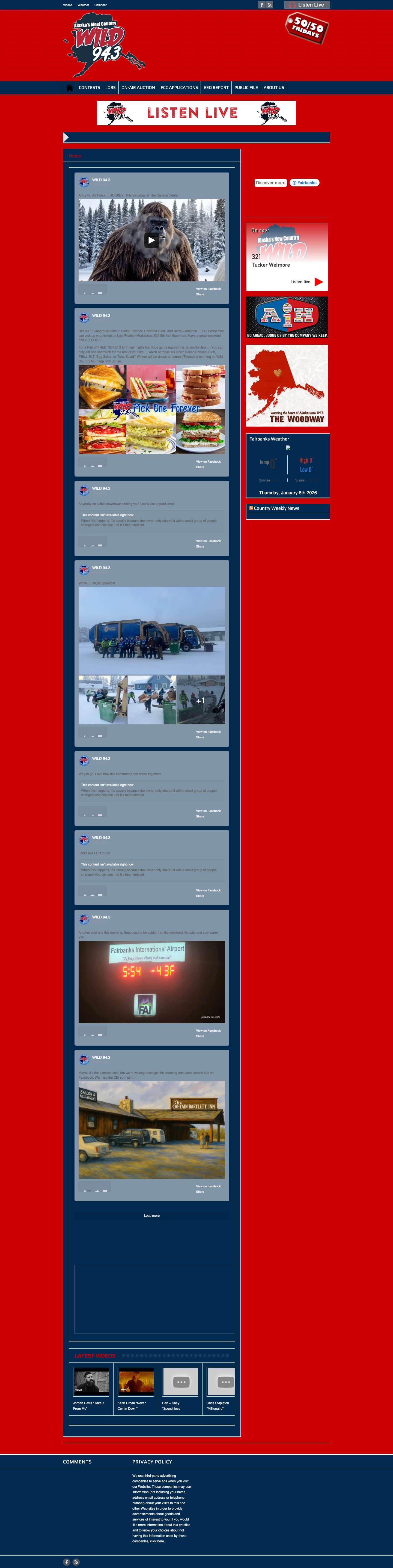 Wild 94-3Comments Box SVG icons - Full Screenshot