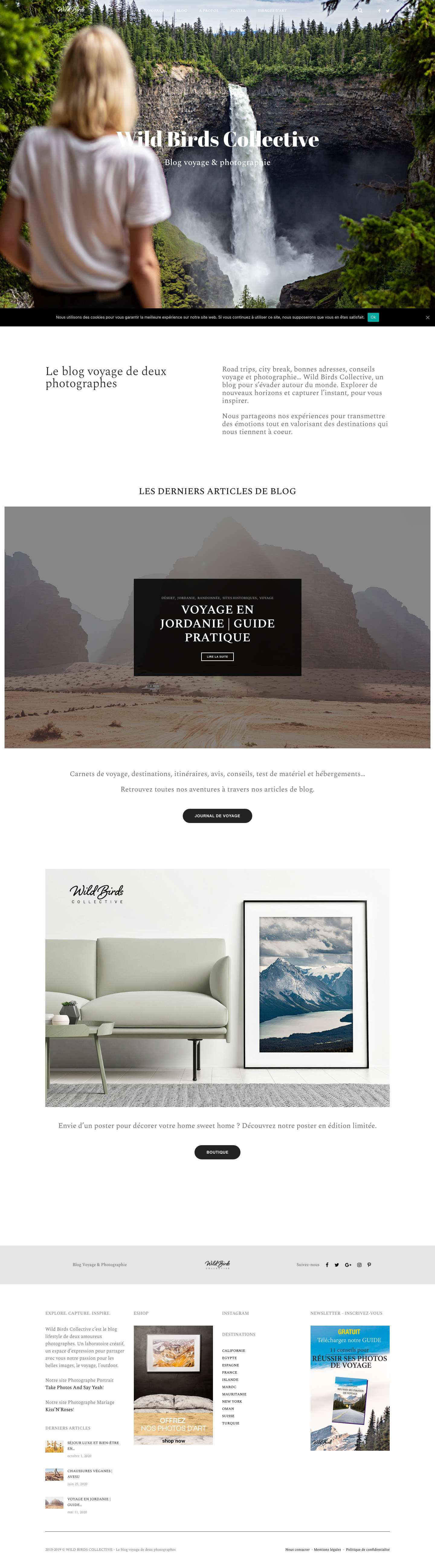 Blog Voyage | Wild Birds Collective - Full Screenshot