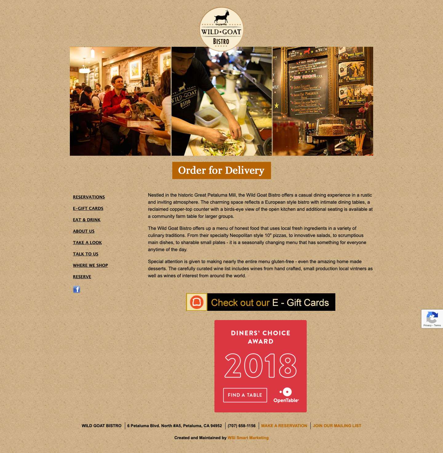 wildgoatbistro - Full Screenshot