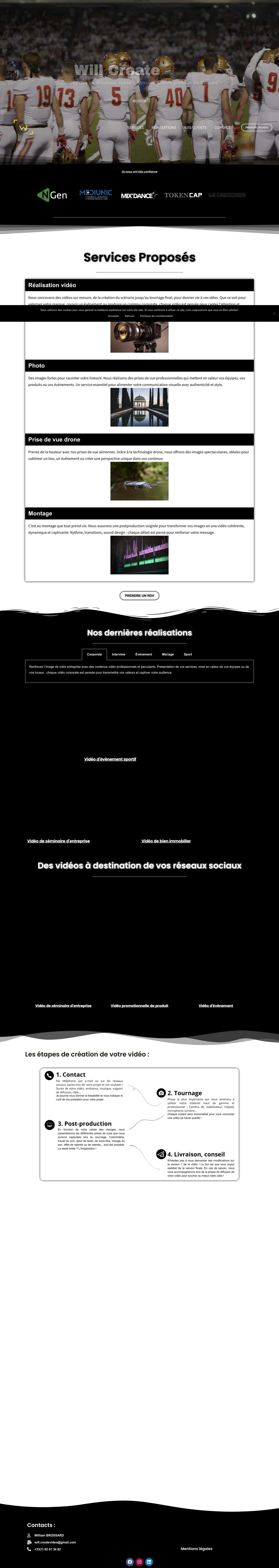 Will Create - Création de vidéos courtes et impactantes - Full Screenshot