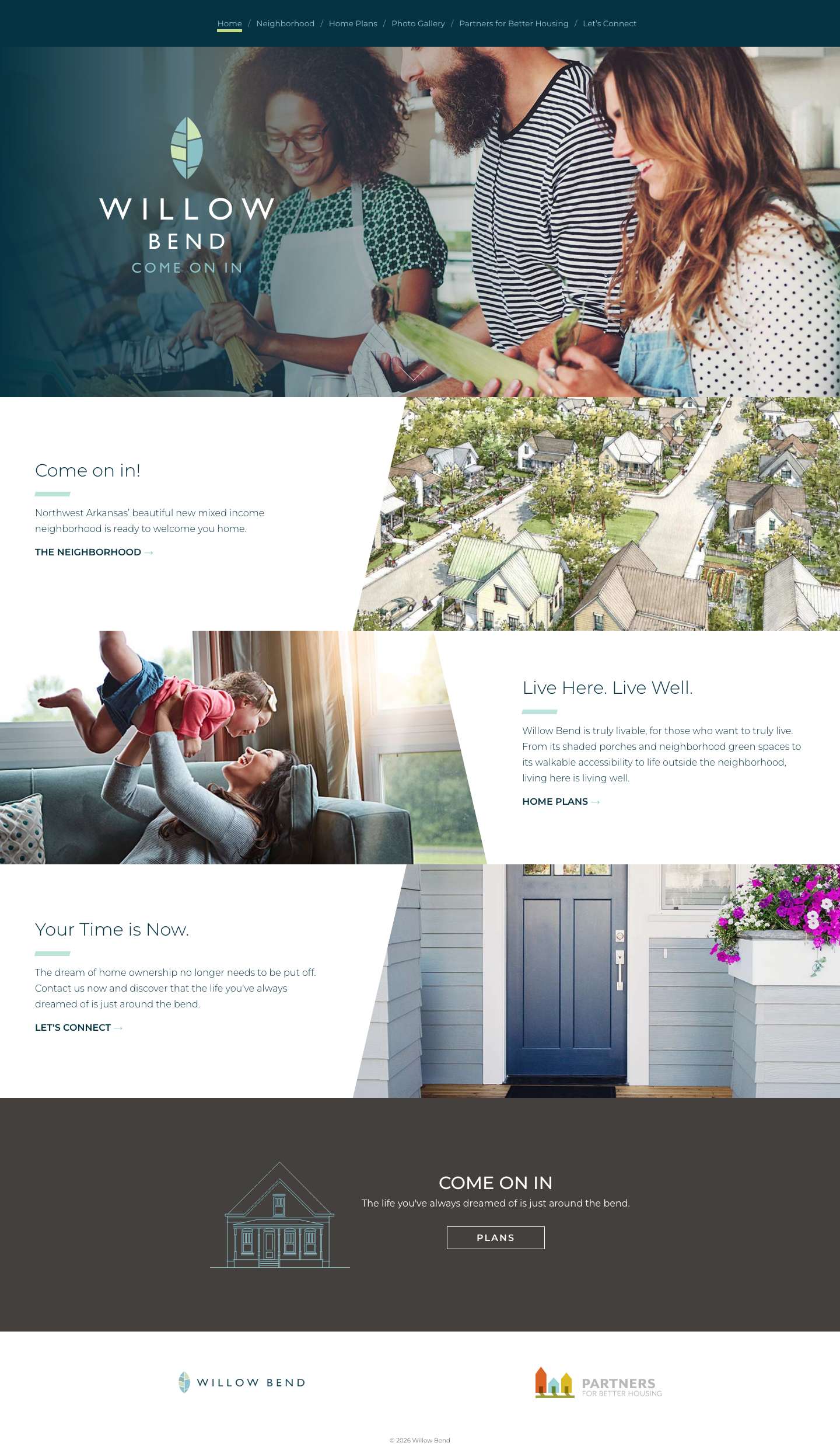 Willow Bend - Come on in - Full Screenshot