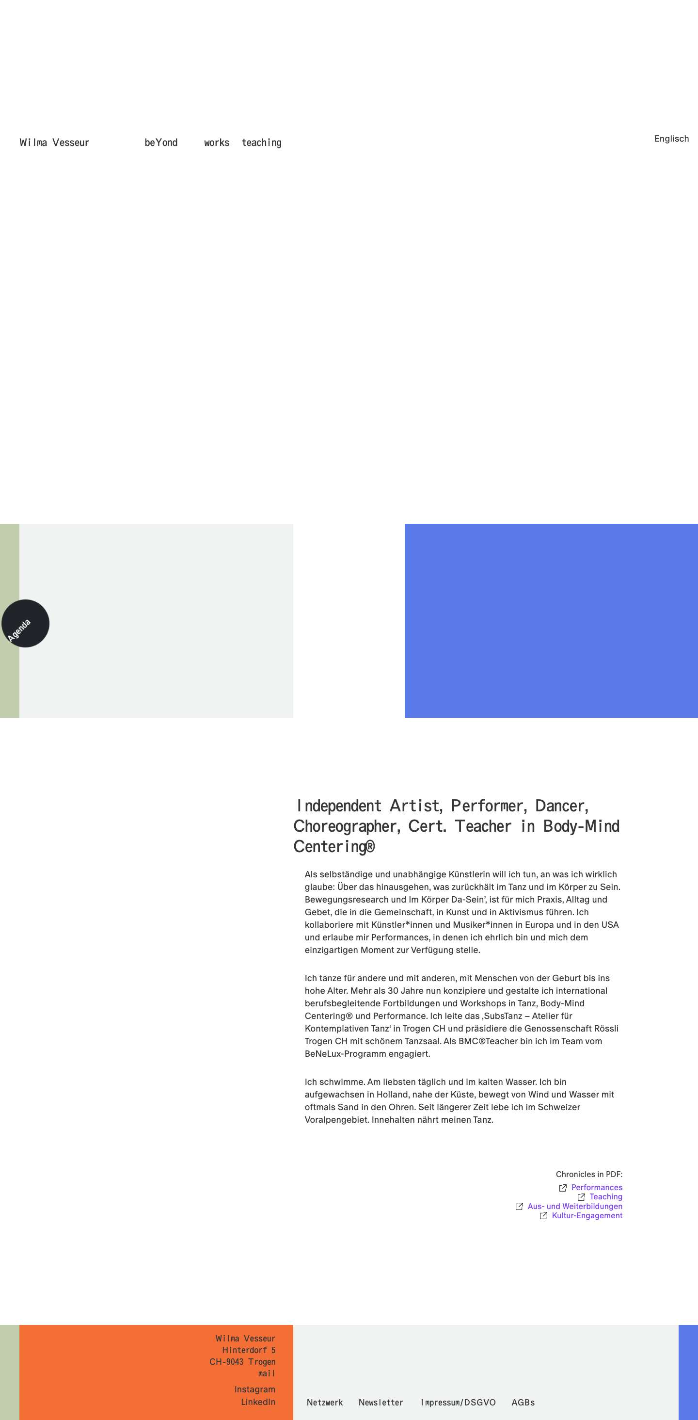 Wilma Vesseur - Full Screenshot