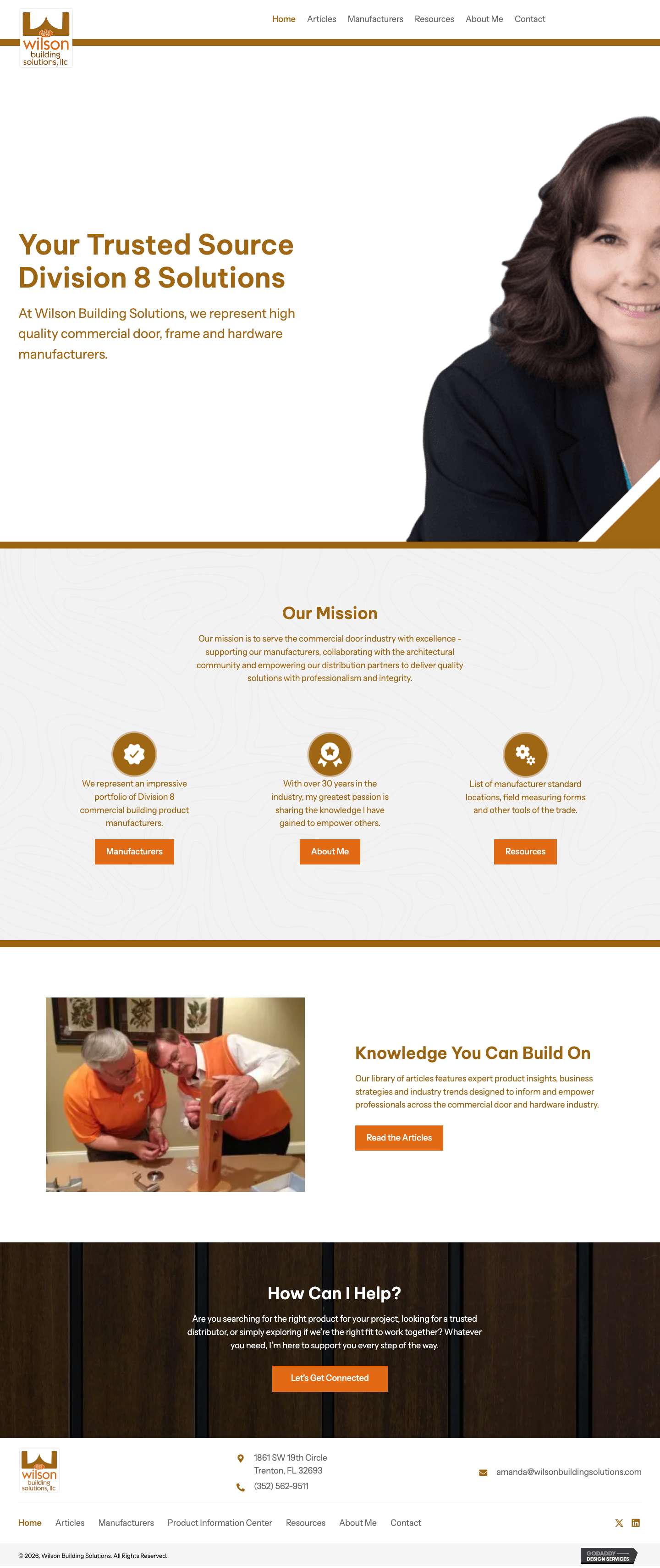 Building Solutions - Wilson Building Solutions - Full Screenshot