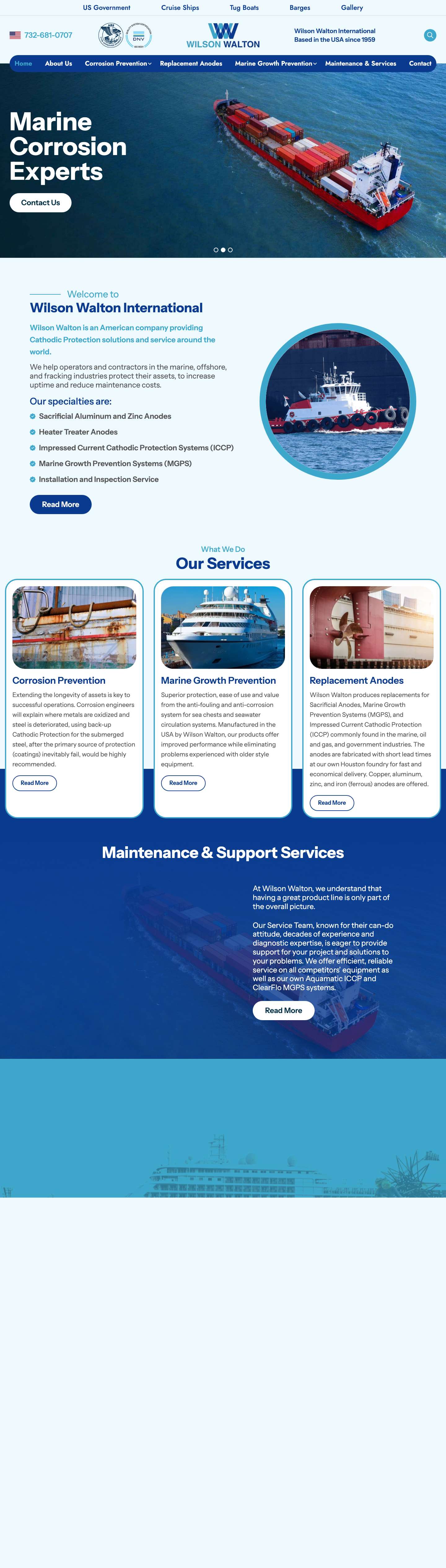 Home - Wilson Walton - Full Screenshot