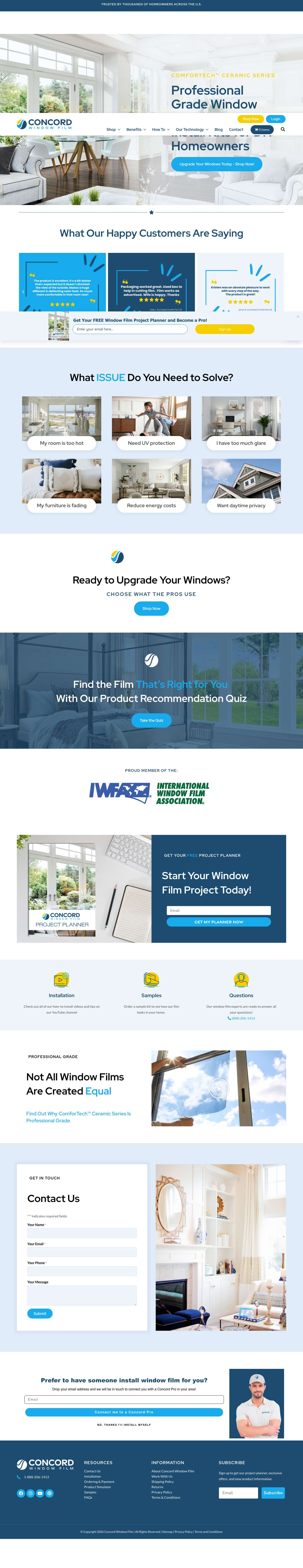 Ceramic Window Film for Home - Easy DIY Installation - Full Screenshot