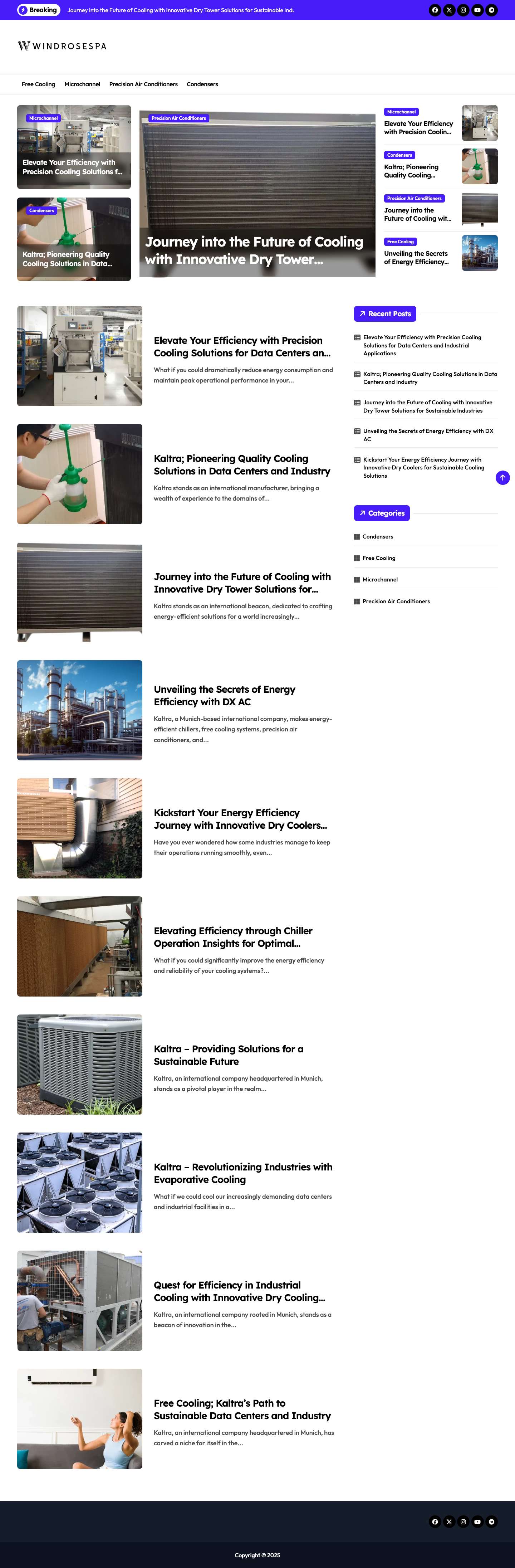 windrosespa - Just another WordPress site - Full Screenshot