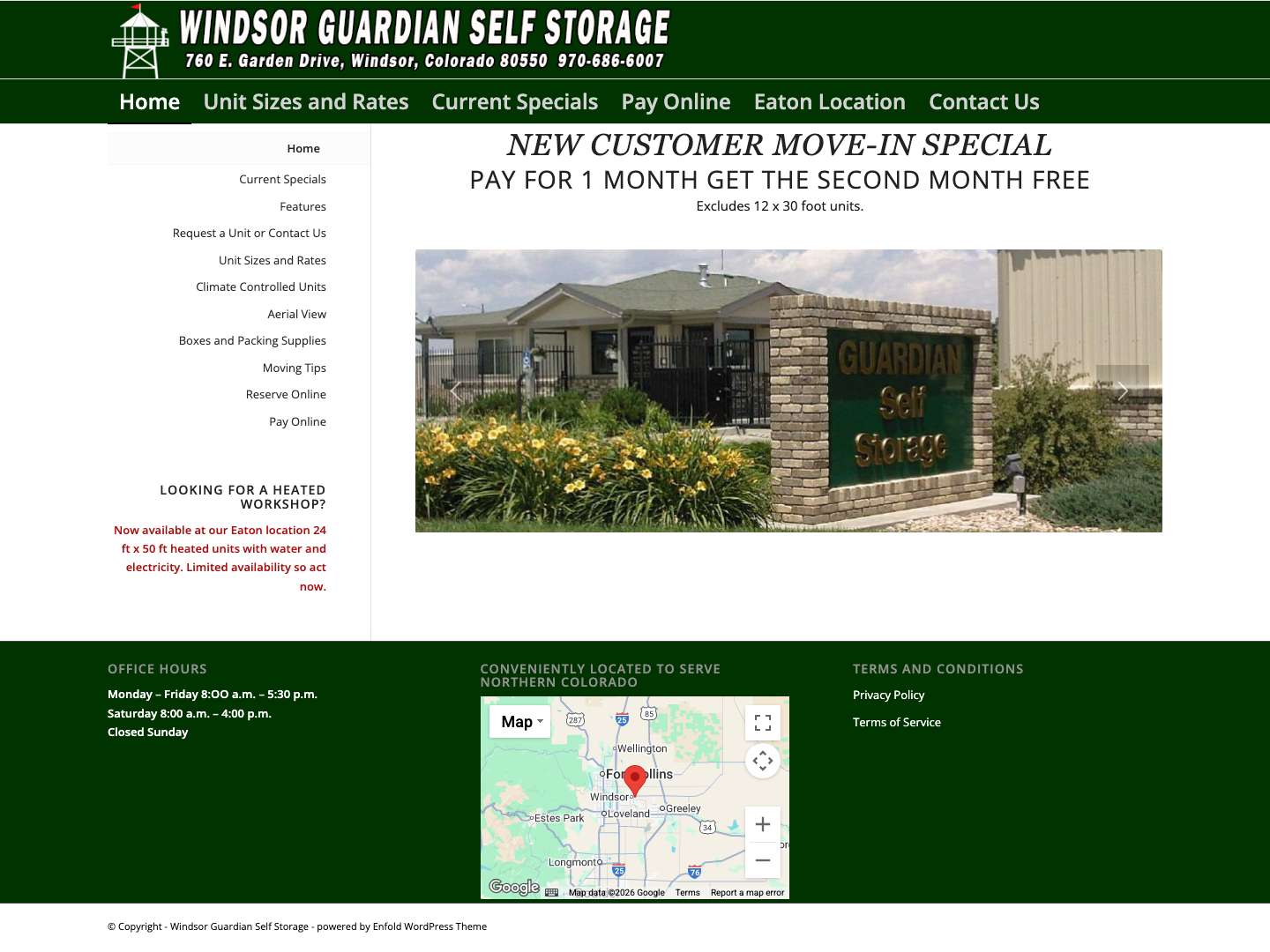 Home - Windsor Guardian Self StoragePreviousNextScroll to top - Full Screenshot