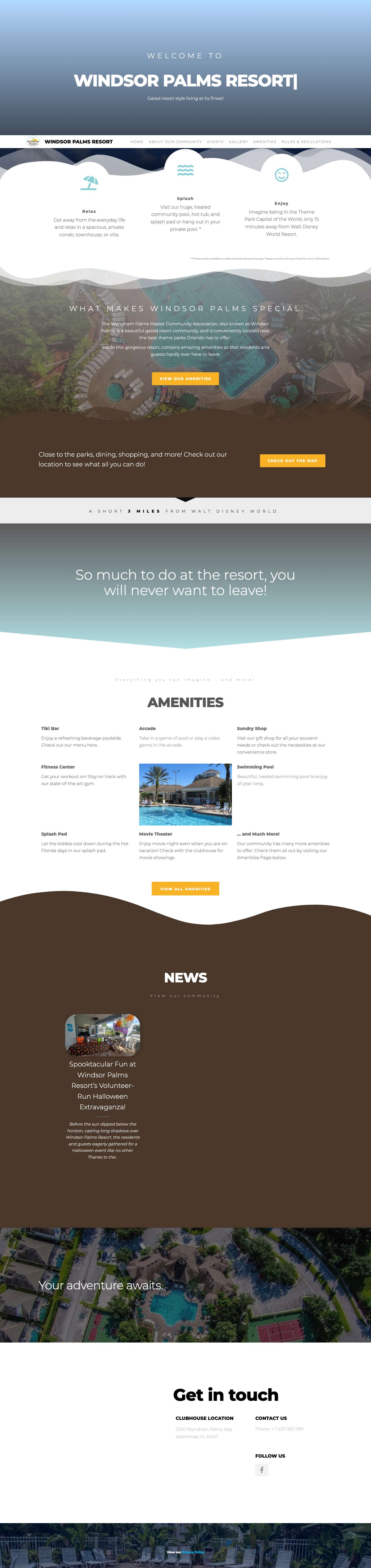 Windsor Palms | Kissimmee Vacation Resort Near Attractions - Full Screenshot