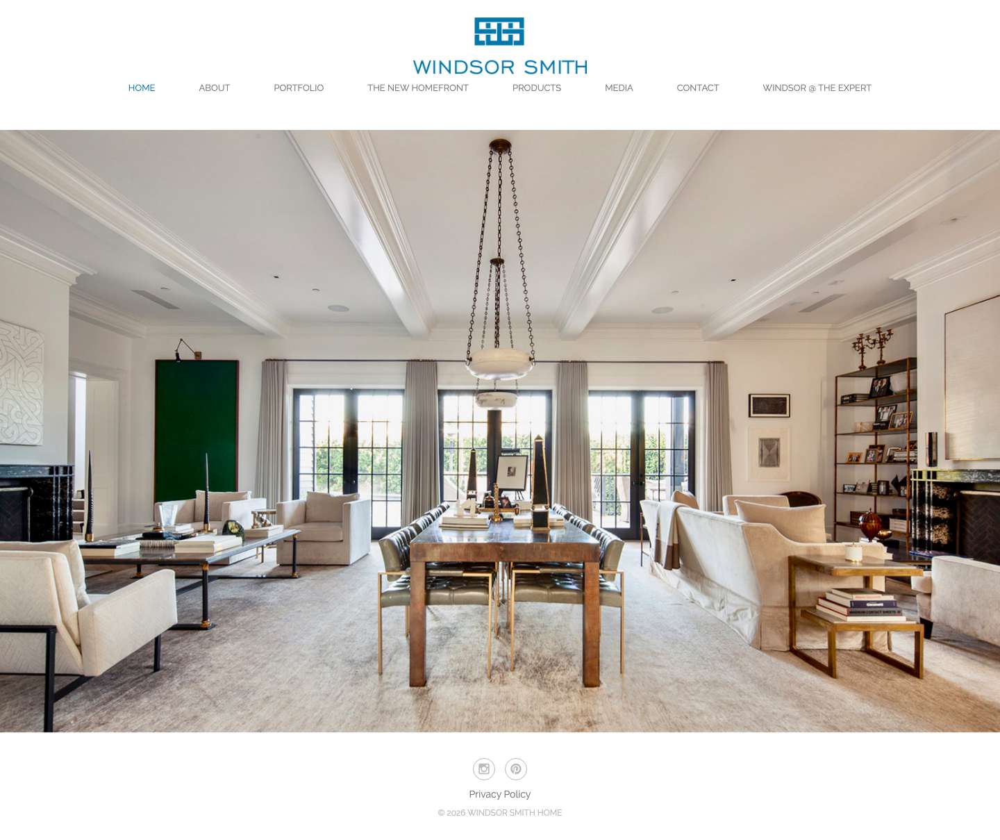 Windsor Smith Home | Los Angeles Interior Design - Full Screenshot