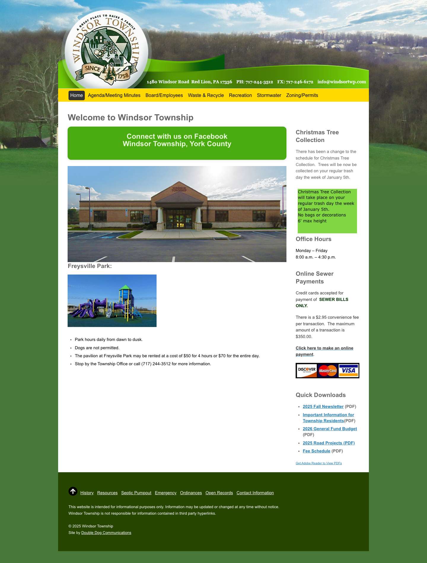 Windsor Township | Red Lion, Pennsylvania - Full Screenshot