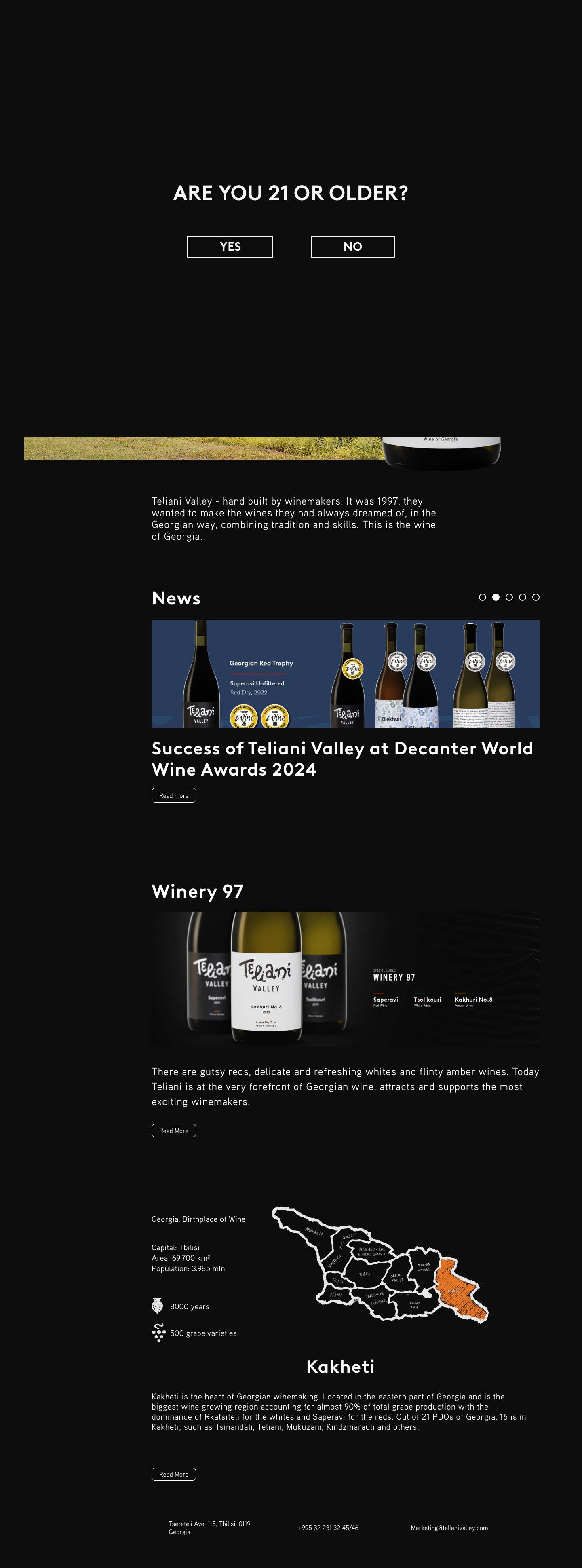 Home - TelianiValley - Full Screenshot