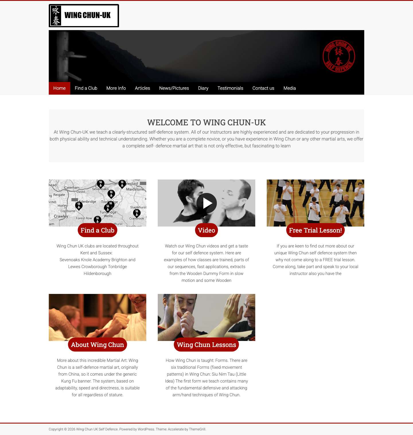 Wing Chun UK Self Defence - Full Screenshot