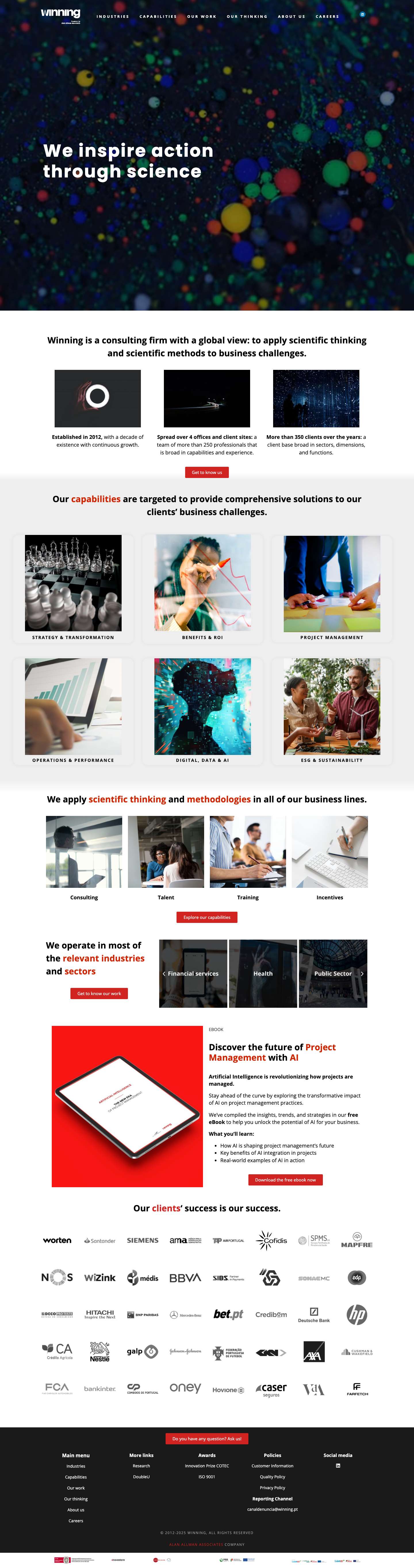 Home - Winning - Full Screenshot