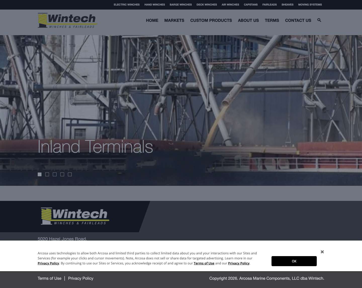 Home - Wintech - Full Screenshot