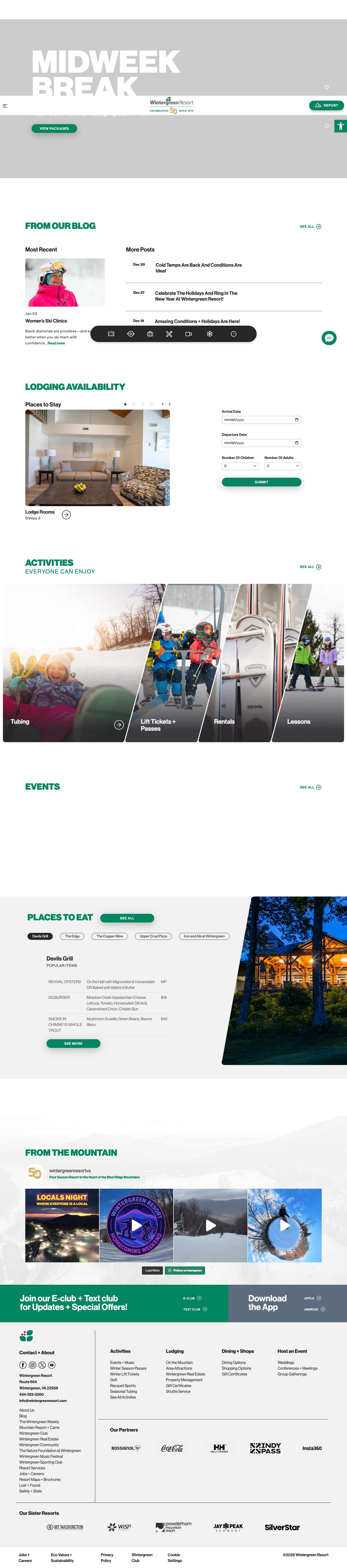 Home - Wintergreen ResortAccessibility ToolsIncrease TextDecrease TextGrayscaleHigh ContrastNegative ContrastLight BackgroundLinks UnderlineReadable FontReset - Full Screenshot