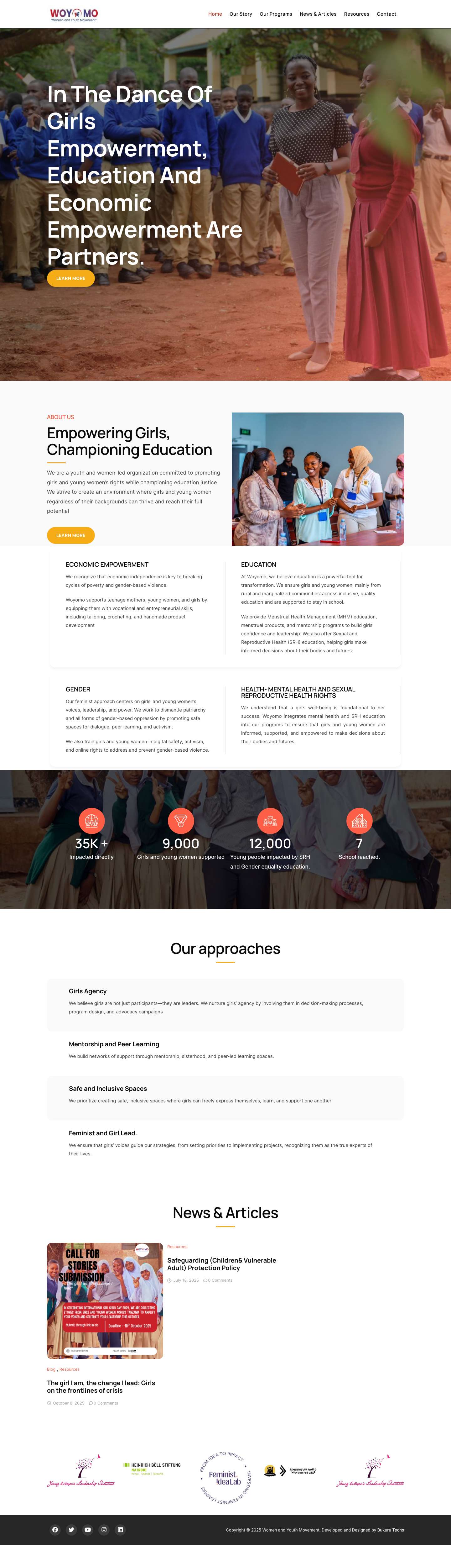 Women and Youth Movement - Full Screenshot