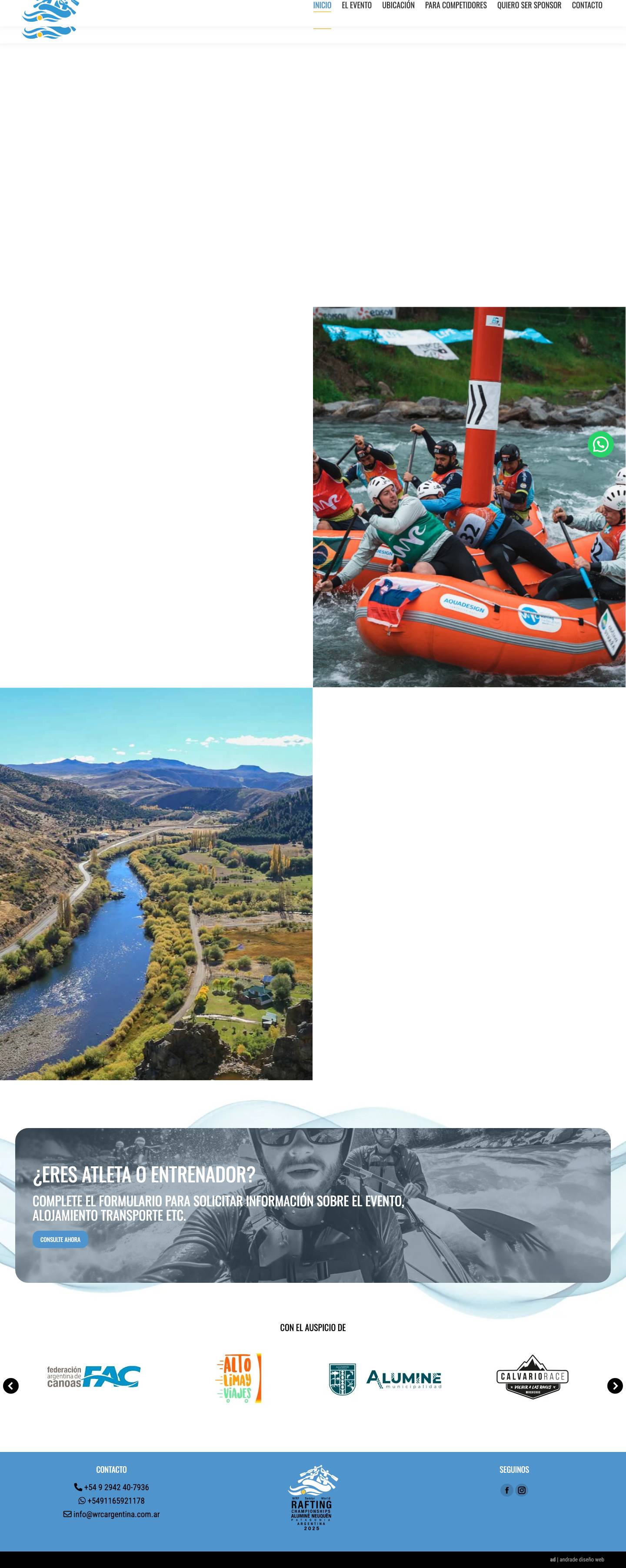 Mundial de Rafting | WRF Senior Word Rafting Championship - Full Screenshot