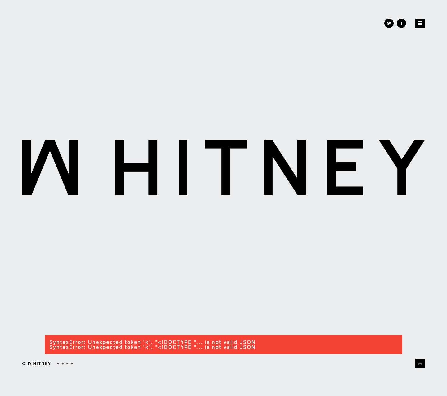 WHITNEY - Full Screenshot