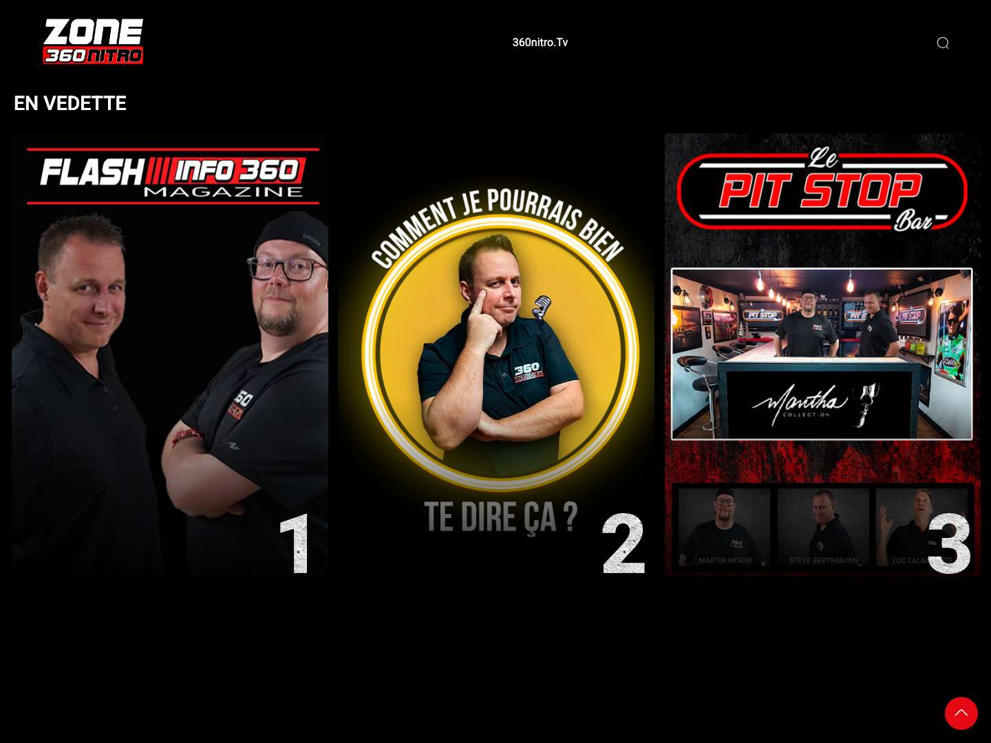 Zone 360 TV – Tu ne veux pas manquer ça ! - Full Screenshot