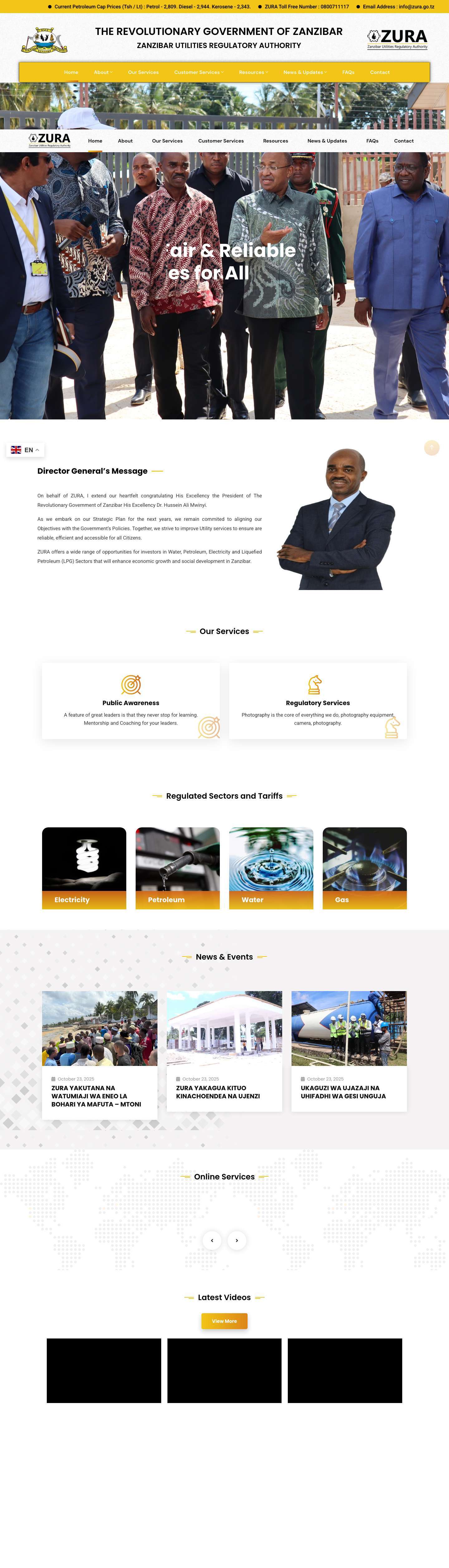 ZURA - Full Screenshot